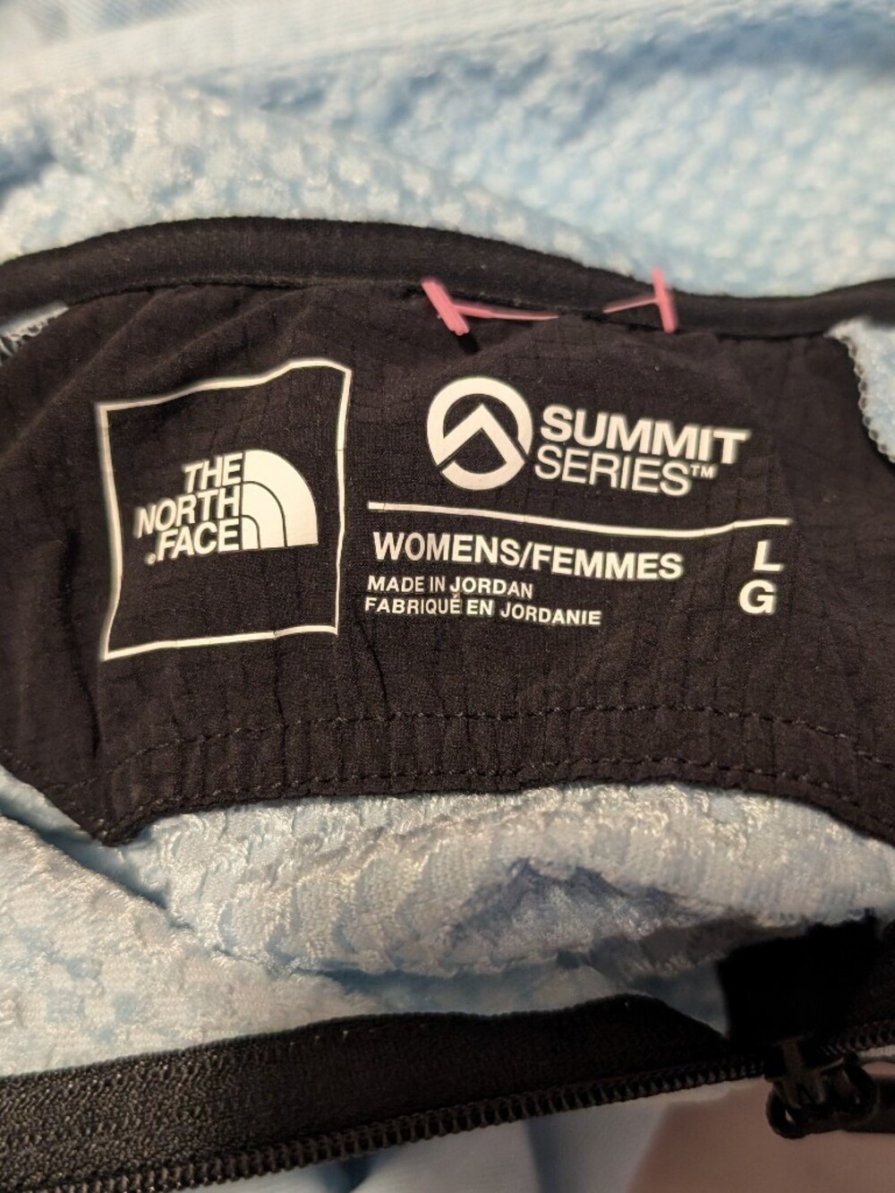 The North Face Summit Series Women’s L Blue 1/4 Zip Long Sleeve Shirt - Picture 6 of 6